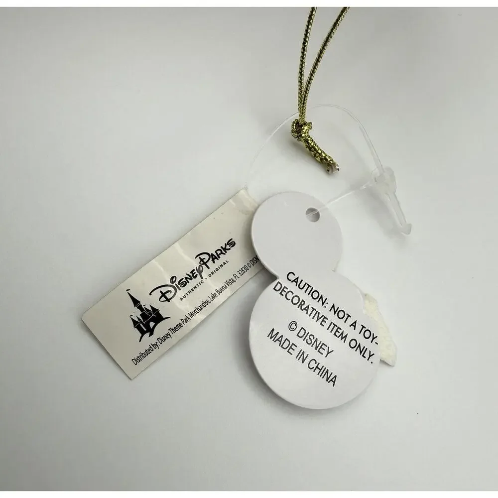 Disney Parks Mickey Mouse & Minnie Mouse Wedding Ring Engagement Ornament NWT